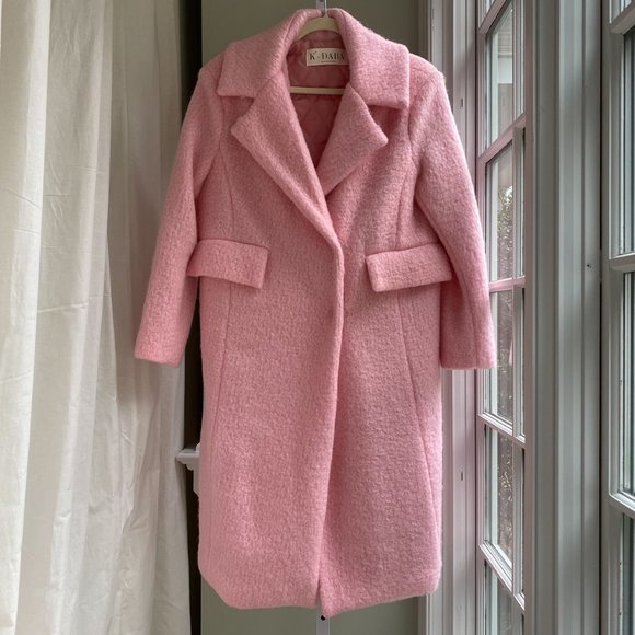 Super cozy, pink teddy coat - Picture 1 of 5
